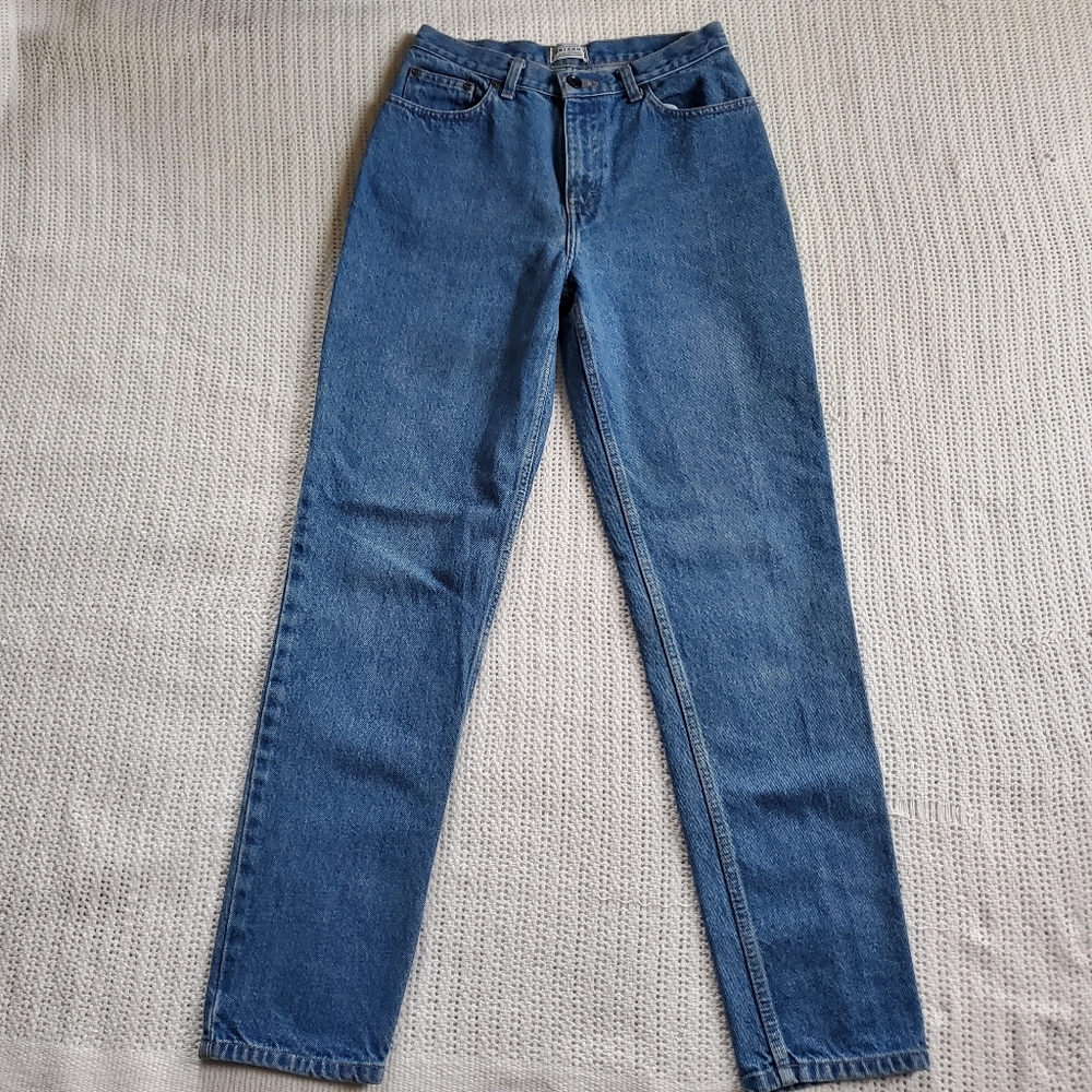 Vintage Arizona Jean Company High Rise Mom Jeans Medium Wash 9A (29x31)